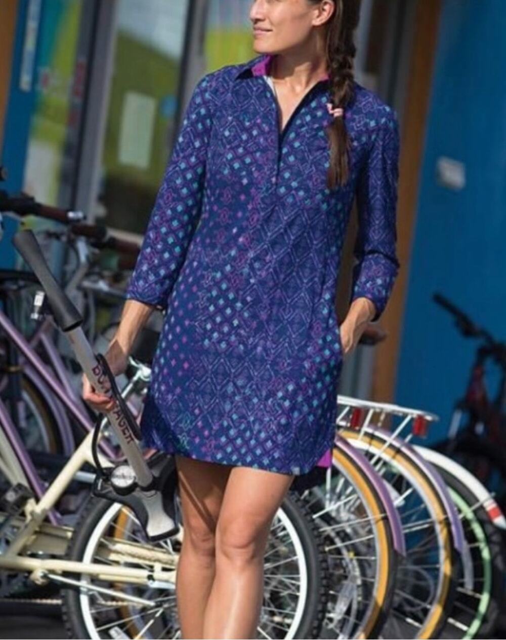 Title Nine Women's Adventurista Shirt Dress Camping Outdoors Activewear Size S